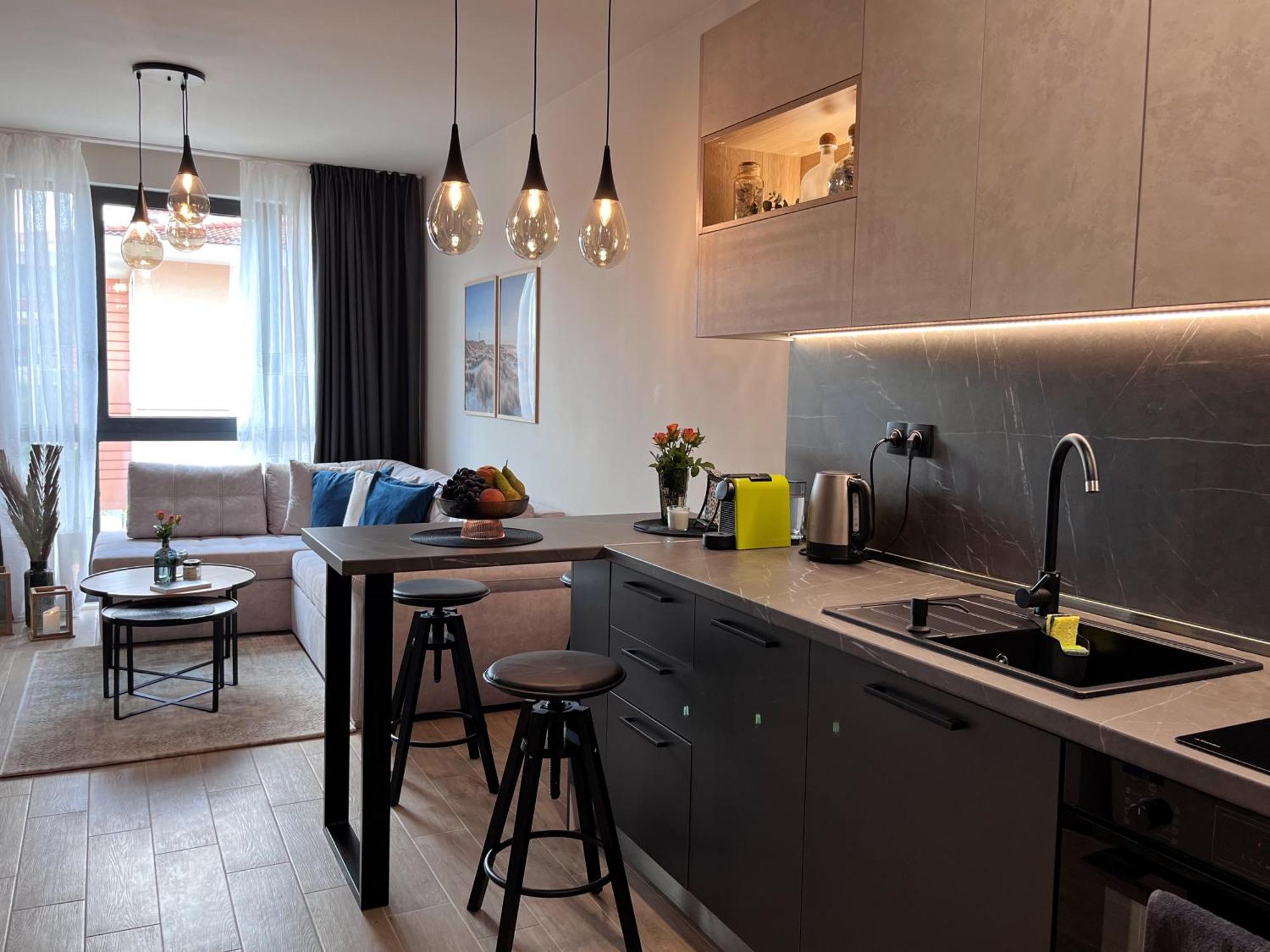 Azur Alegria Studio - Free Parking & Pool Άγιος Κωνσταντίνος και Ελένη Εξωτερικό φωτογραφία